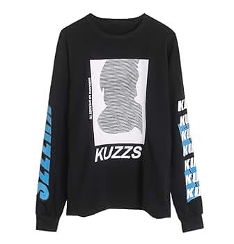 Amazon.co.jp: [Dokuichigo] 腕文字ロゴ ロンT レディース 長袖